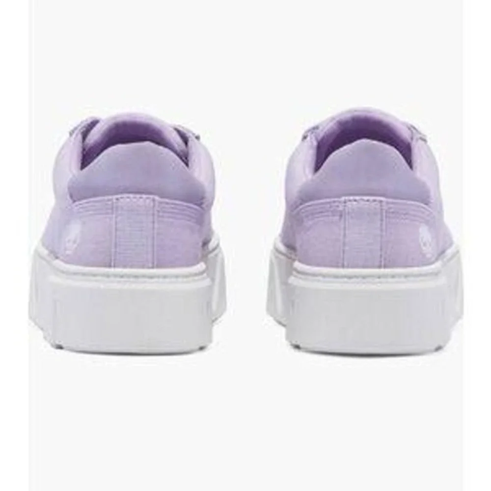 NEW Timberland Laurel Women's Purple/‎ Lilac Platform Canvas Sneakers Size 10